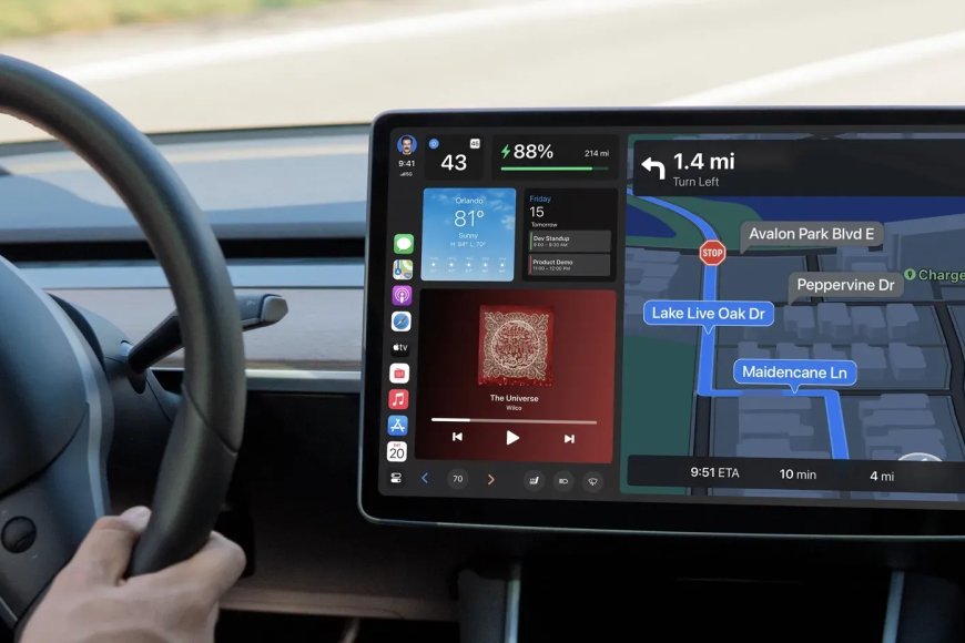 Tesla might finally bring CarPlay to its EVs