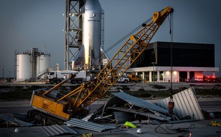 SpaceX Didn’t Properly Inspect Crane Before Collapse at Starbase, OSHA Says