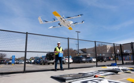 IMAGE CREDITS: ETHAN GOOD/AP CONTENT SERVICES FOR WING DRONE DELIVERY