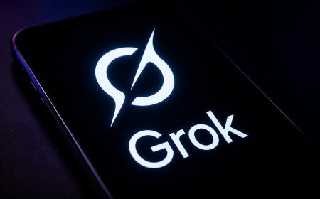 Image Credit: TechAmerica.ai / AI-generated image featuring the Grok logo